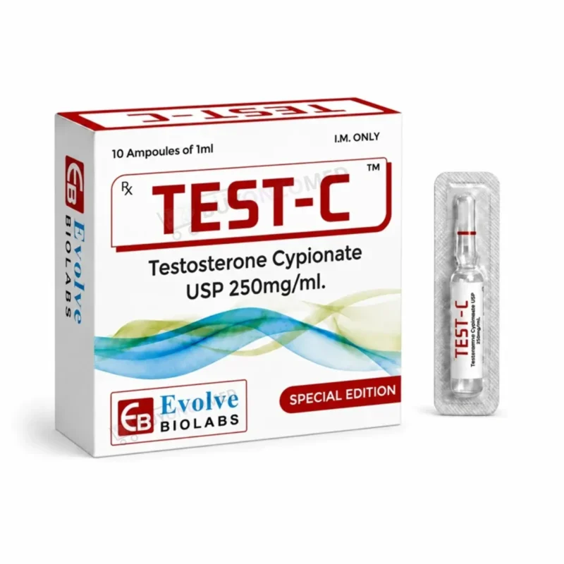 TEST-C Injection (Testosterone Cypionate 250 mg/ml)