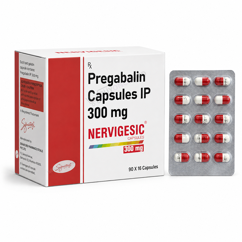 Pregabalin 300 Mg (Nervigesic)