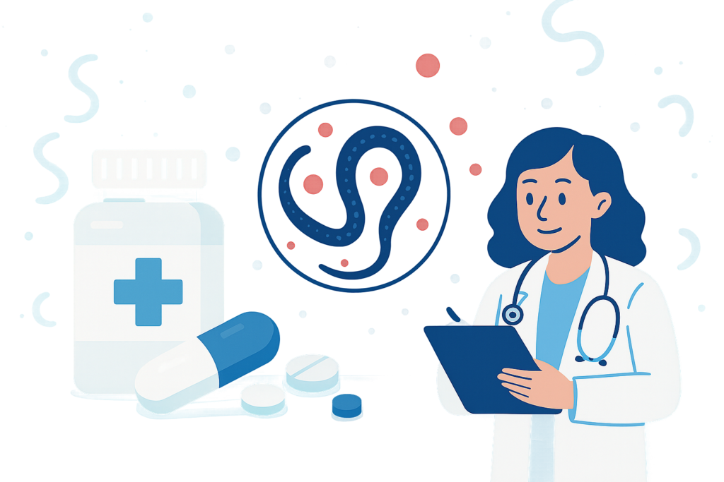 Praziquantel treat