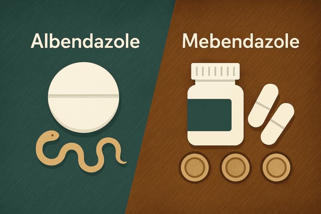 Albendazole and Mebendazole