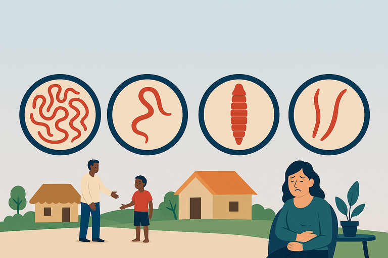 Types of Parasitic Worms